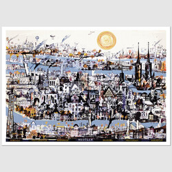 Wrocław, postcard by...