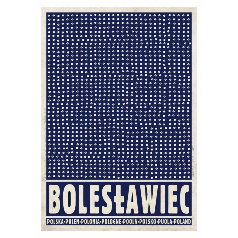 Bolesławiec, postcard by Ryszard Kaja