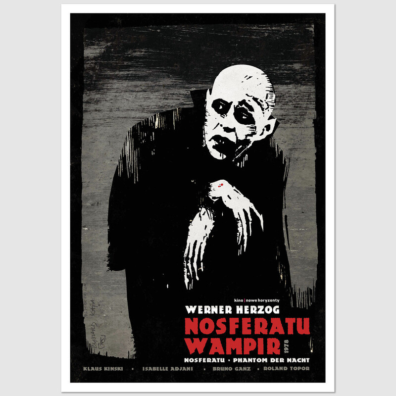 Wampir Nosferatu postcard, Ryszard Kaja