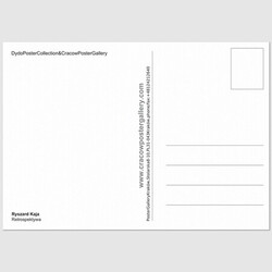 Retrospective, postcard by Ryszard Kaja