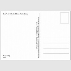 Butterfly, postcard by Ryszard Kaja