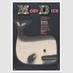 Moby Dick, postcard by...