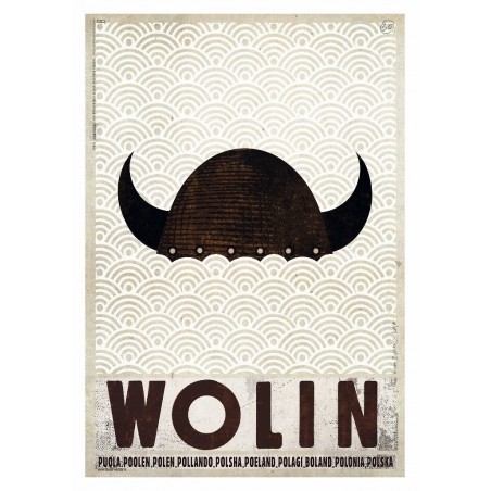 Wolin, postcard by Ryszard Kaja