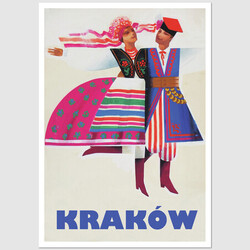 Kraków, postcard by Wiktor...
