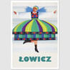Łowicz, postcard by Wiktor Górka