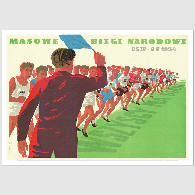Pocztówka Masowe Biegi Narodowe, Wiktor Górka