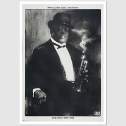 King Oliver, postcard by...