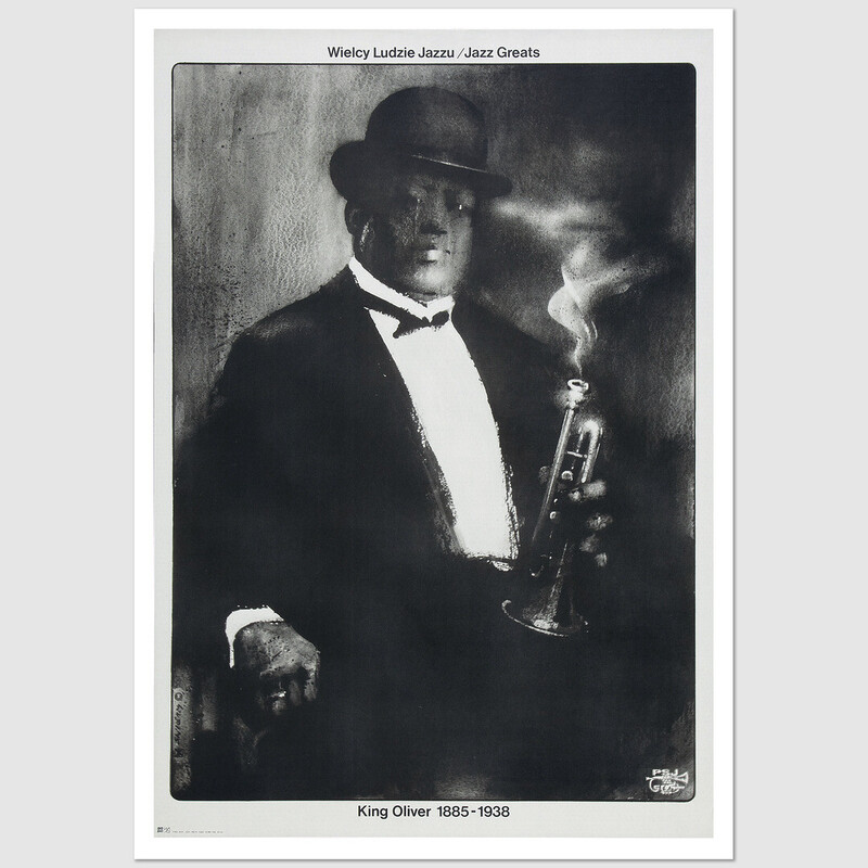 Pocztówka King Oliver, Waldemar Świerzy