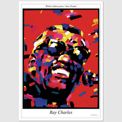 Ray Charles, pocztówka,...