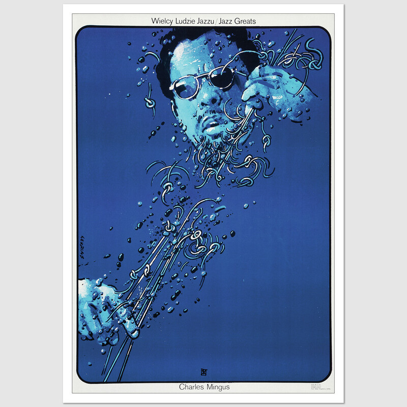 Pocztówka Charles Mingus, Waldemar Świerzy