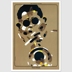 Dizzie Gillespie, postcard...