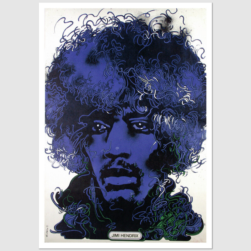 Pocztówka Jimi Hendrix, Waldemar Świerzy