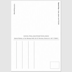 Gopło, postcard by Ryszard Kaja