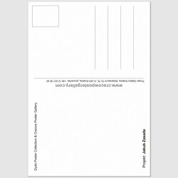 Dydo Poster Gallery, pocztówka, Jakub Zasada