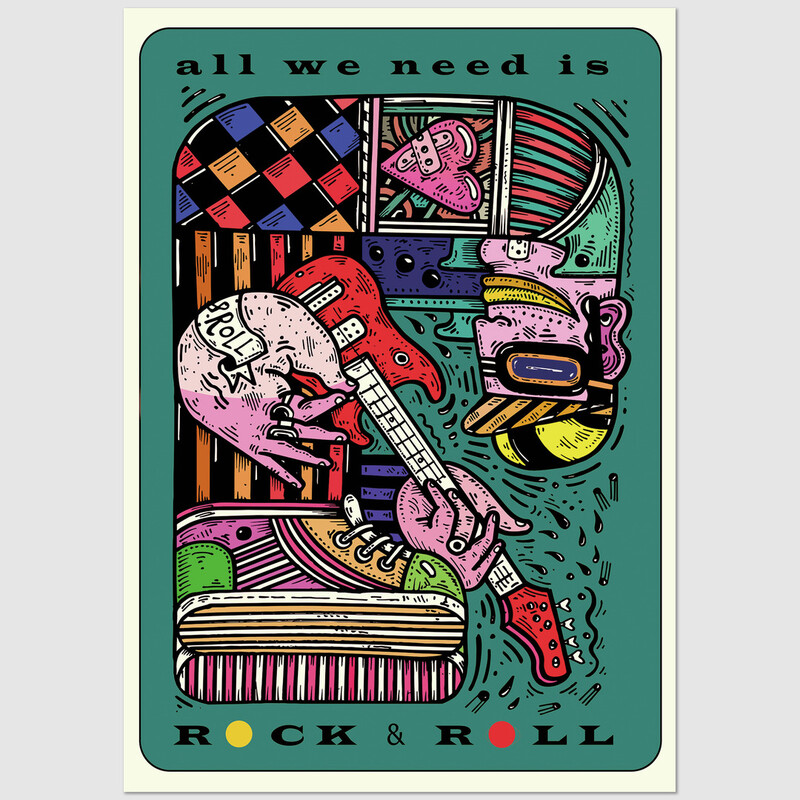 Poster Gallery postcard, Kaja Renkas