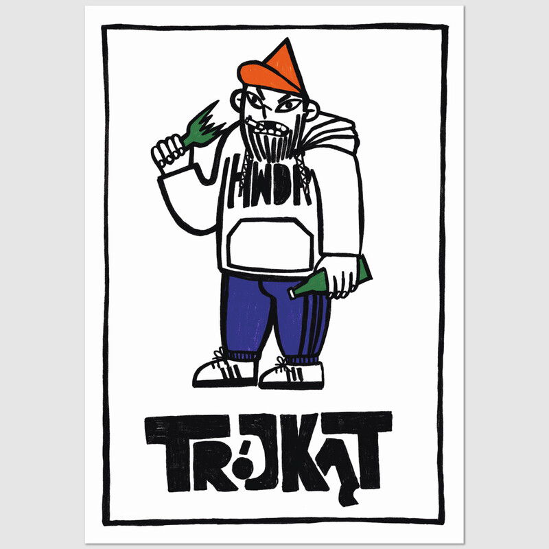 Trójkąt, postcard by Jakub Idzik