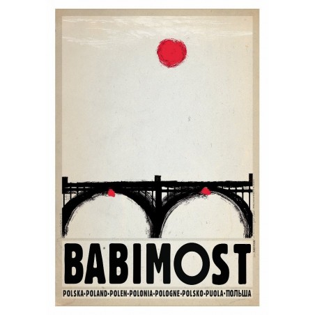 Babimost, postcard by Ryszard Kaja