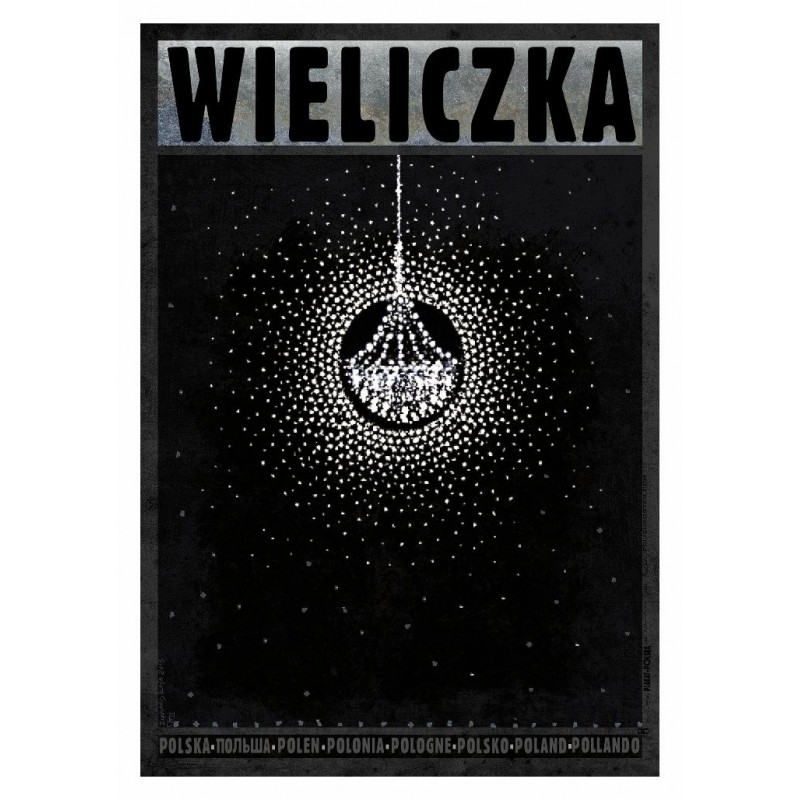 Wieliczka, postcard by Ryszard Kaja