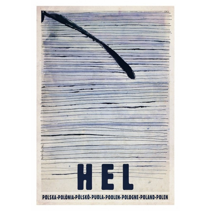 Hel, postcard by Ryszard Kaja