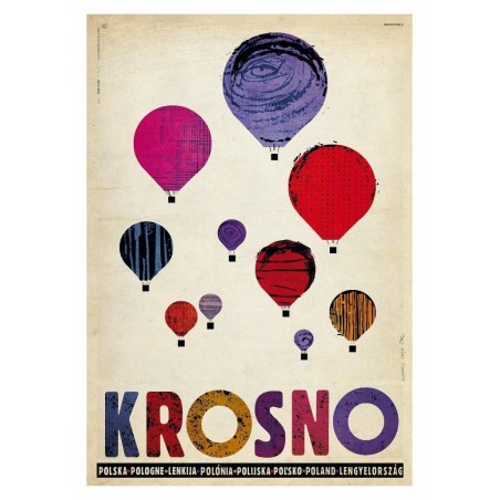 Krosno, postcard by Ryszard Kaja