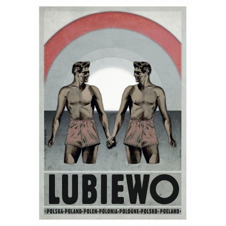 Lubiewo, postcard by Ryszard Kaja