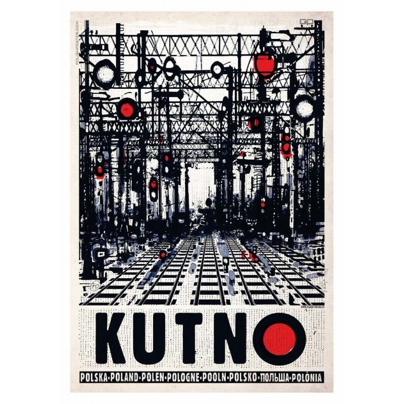 Kutno, postcard by Ryszard Kaja