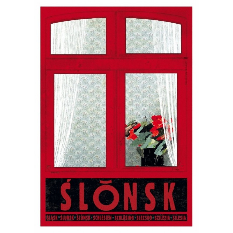 Ślońsk, śląsk, postcard by Ryszard Kaja