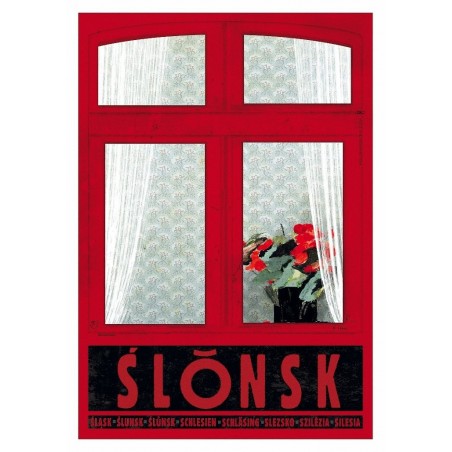 Ślońsk, śląsk, postcard by Ryszard Kaja