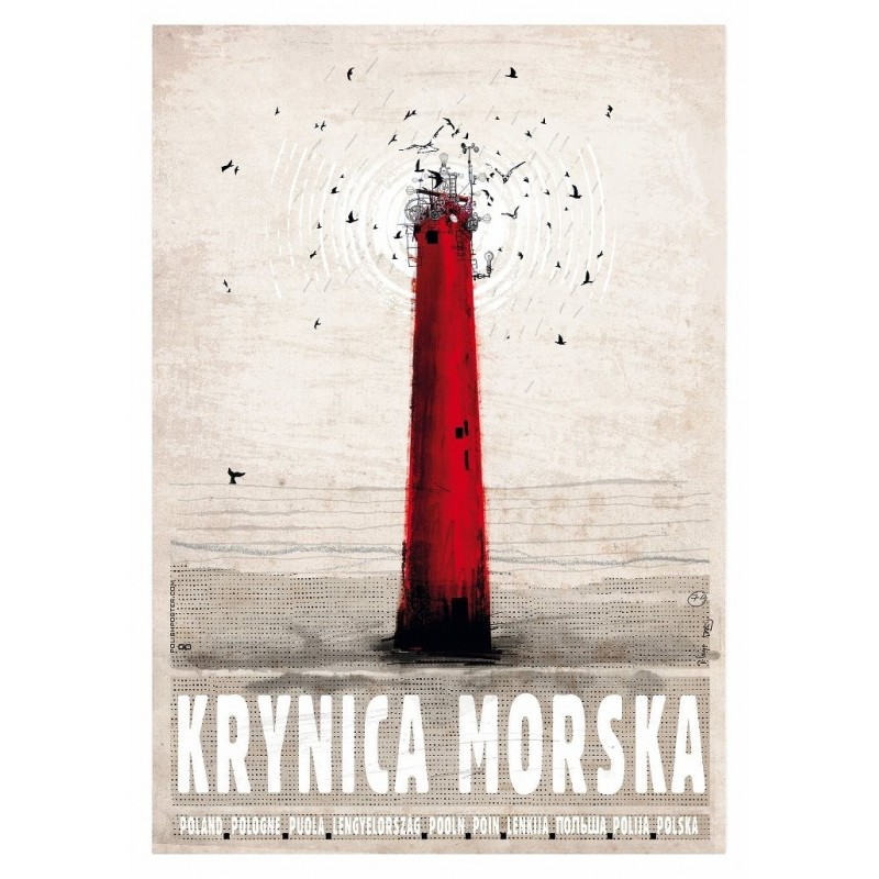 Krynica Morska, postcard by Ryszard Kaja