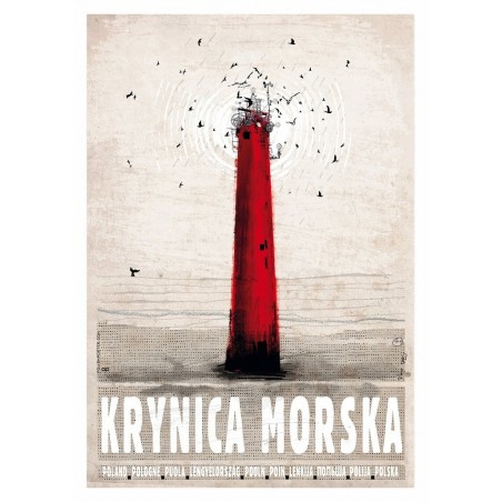 Krynica Morska, postcard by Ryszard Kaja