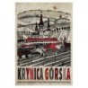 Krynica Górska, postcard by Ryszard Kaja