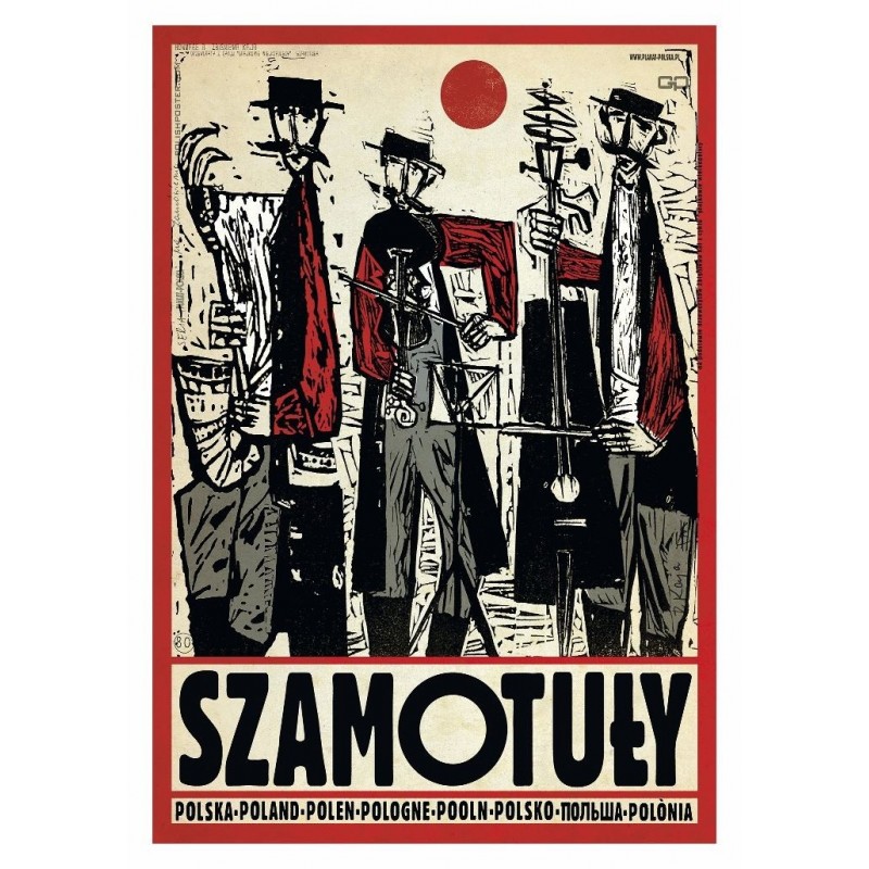 Szamotuły, postcard by Ryszard Kaja