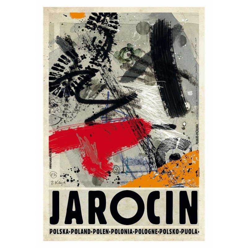Jarocin, postcard by Ryszard Kaja