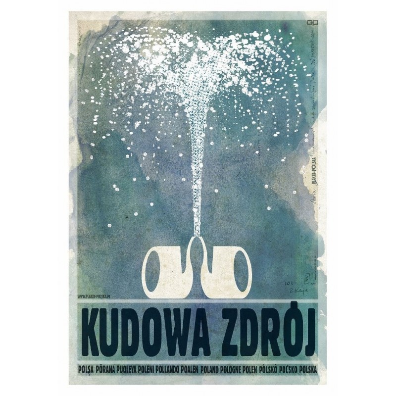 Kudowa Zdrój, postcard by Ryszard Kaja