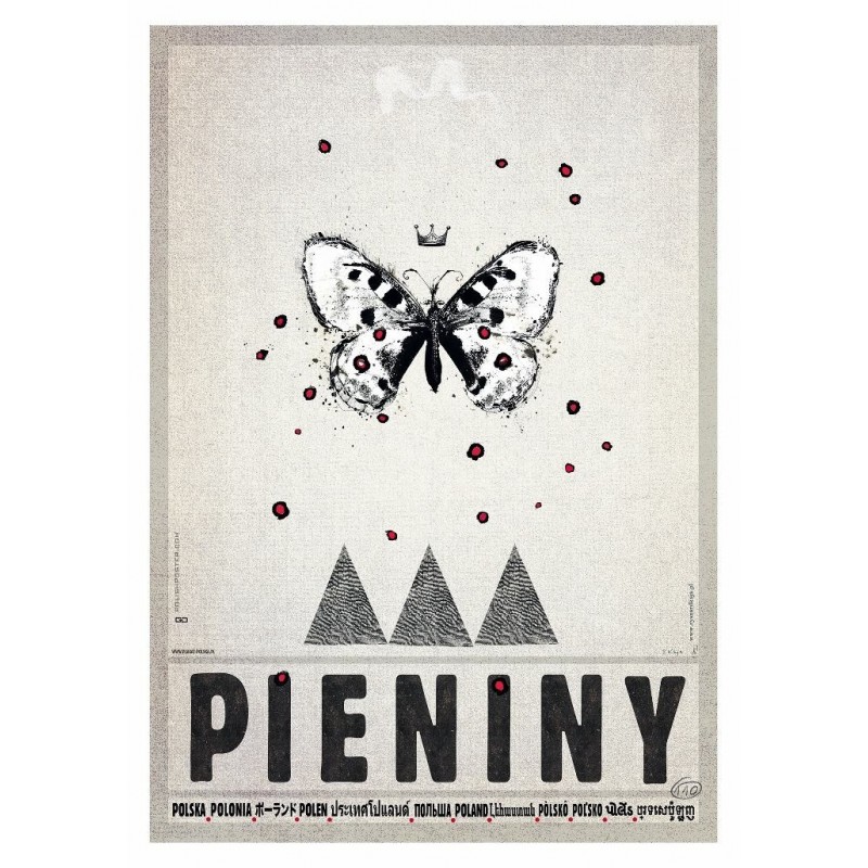 Pieniny, postcard by Ryszard Kaja