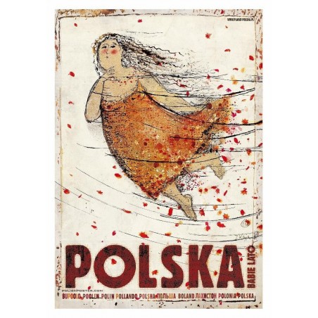 Polska Babie Lato, postcard by Ryszard Kaja