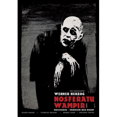 Wampir Nosferatu, pocztówka, Ryszard Kaja