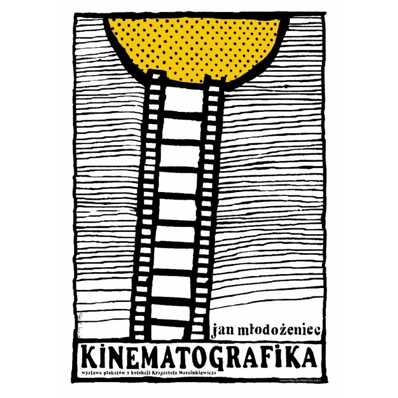 Kinematografika, postcard by Ryszard Kaja