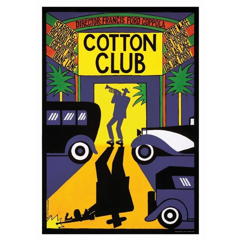 Cotton Club, pocztówka, Andrzej Krajewski