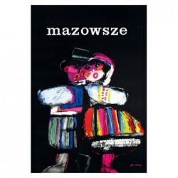 Mazowsze, postcard by...
