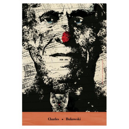 Bukowski, postcard by Jakub Zasada