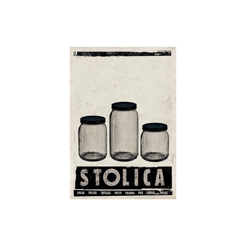 Stolica (capital), postcard by Ryszard Kaja