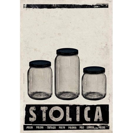 Stolica (capital), postcard by Ryszard Kaja
