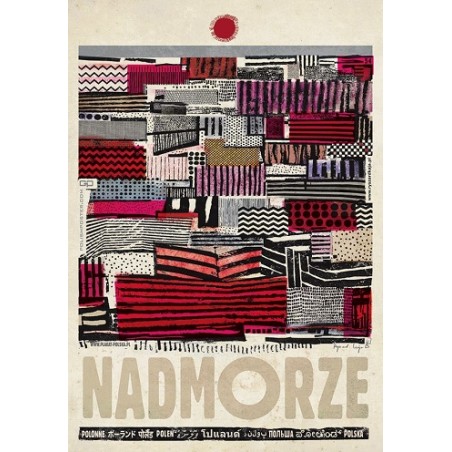 Nadmorze, postcard by Ryszard Kaja