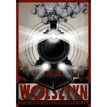 Wolsztyn, postcard by Ryszard Kaja
