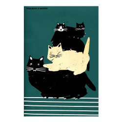 Piramida kotów, pocztówka,...
