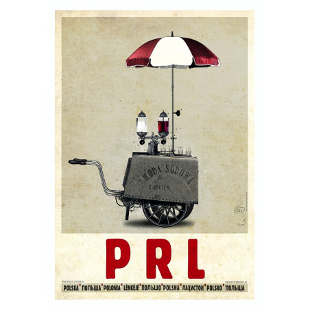 PRL, postcard by Ryszard Kaja