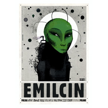 Emilcin, postcard by Ryszard Kaja