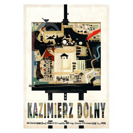 Kazimierz Dolny, postcard by Ryszard Kaja