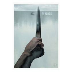 Knife in the Water, postcard by Jacek Staniszewski